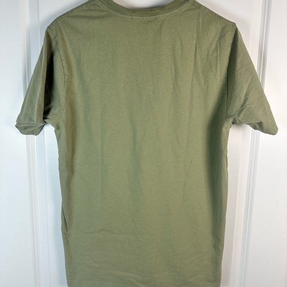 All Saints Olive Unisex Short Sleeve Tee - Picture 7 of 8